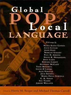 cover image of Global Pop, Local Language
